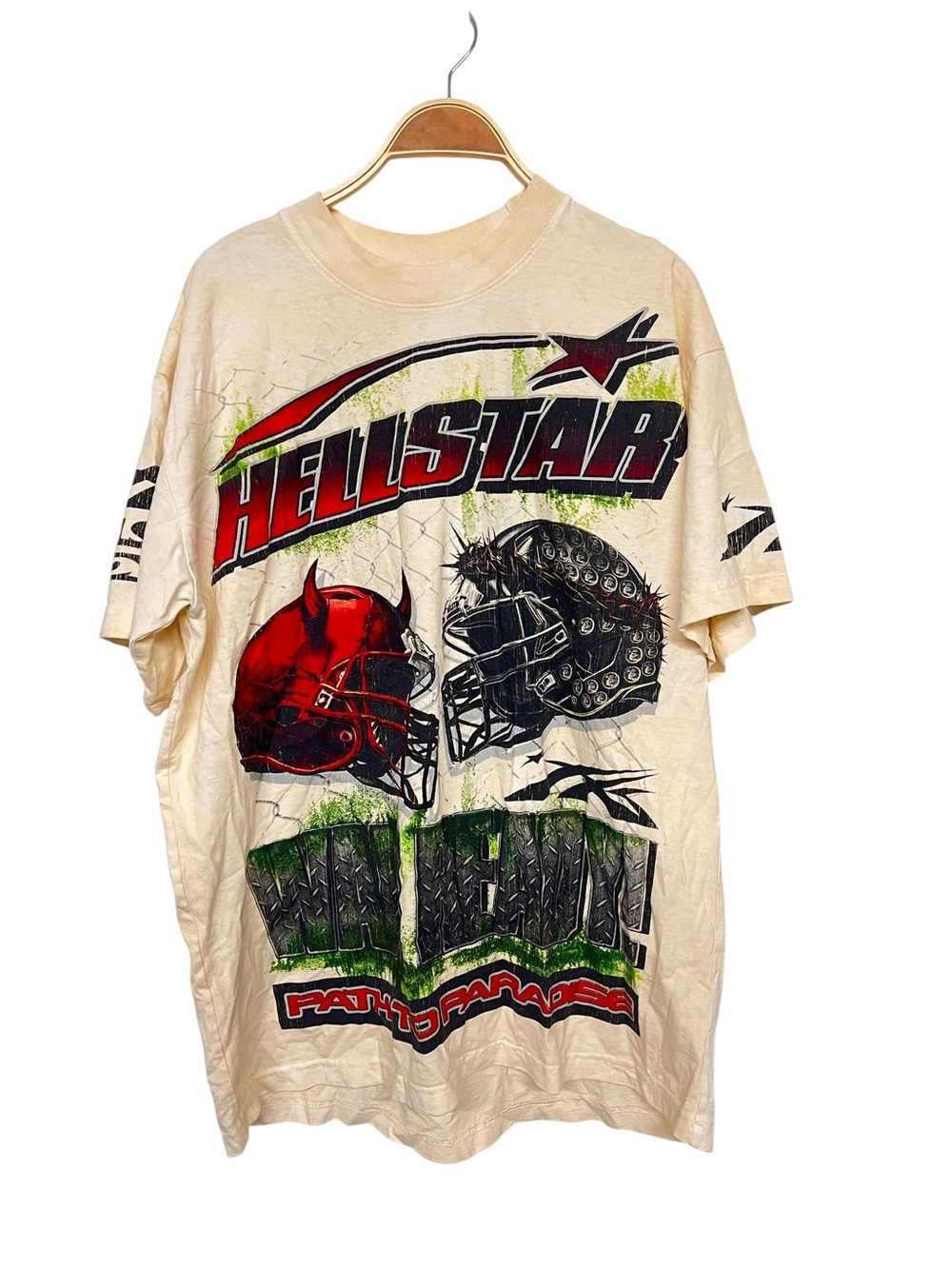 New Mens Hellstar War Ready Path To Paradise Sports Tee T-shirt Shirt‎